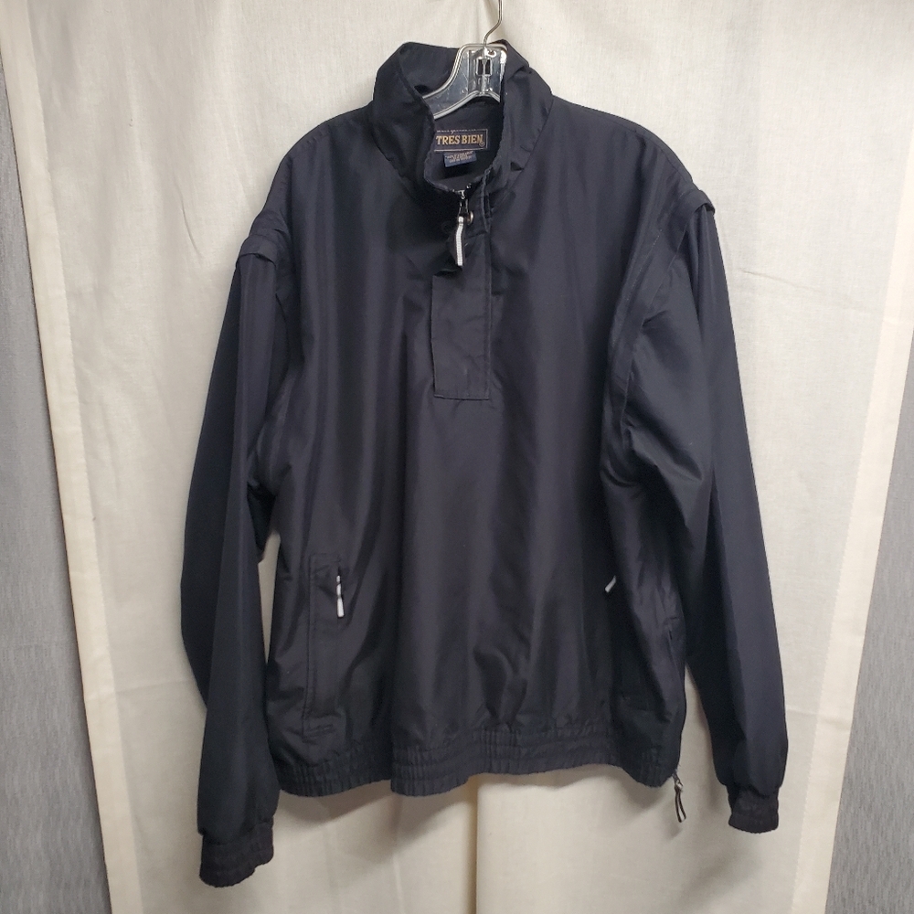 Tres Bien Men's Black Jacket/Vest